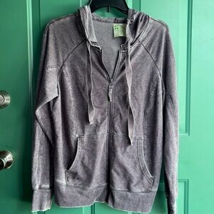 Green Tea large ladies soft jacket